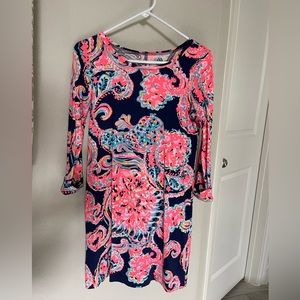 Lilly Pulitzer Pima Cotton Dress, size xs. Great used condition.